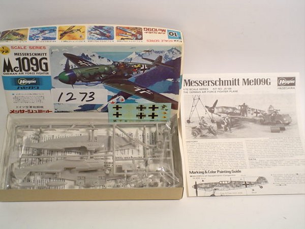 Model Kit Hasegawa Messerschmitt Me109G - 2