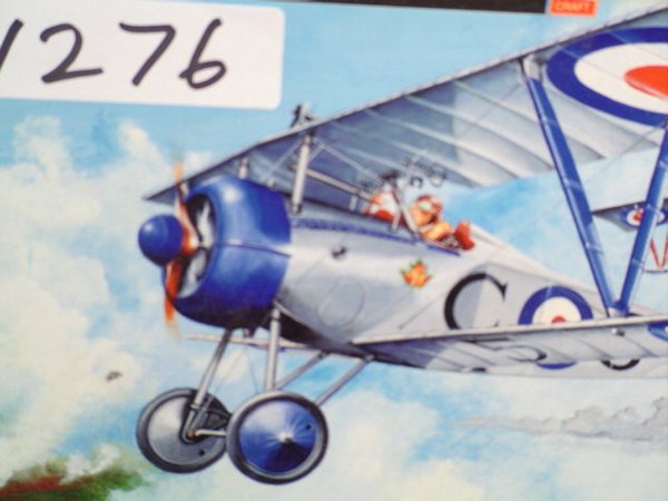 Model Kit Hobby Craft Billy Bishop's Ni: Hobby Craft Billy Bishop's Nieuport 17, Scale 1:32, Kit #HC1682 Condition: Complete in box. Shipping: Our zip code is 95125. You can calculate your own shipping charges via UPS using 2 pounds and addi