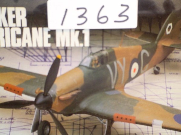 Model Kit Airfix Hawker Hurricane Mk.1: Airfix Hawker Hurricane Mk.1, Scale 1:48, Kit #04102 Condition: In original wrap. Shipping: Our zip code is 95125. You can calculate your own shipping charges via UPS using 2 pounds and adding $3.50 f