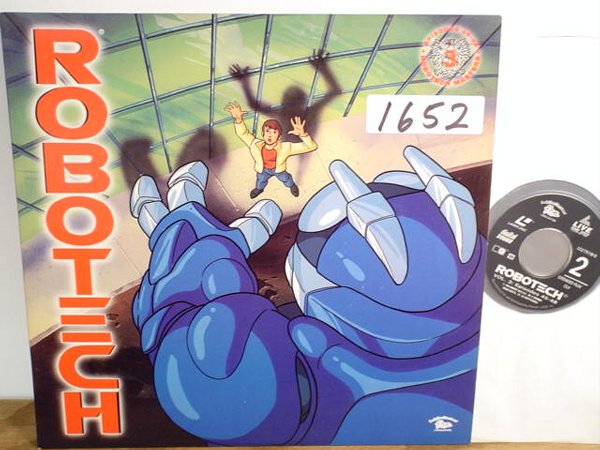 Laserdisc: Robotech - Volume 3 (of 6 v