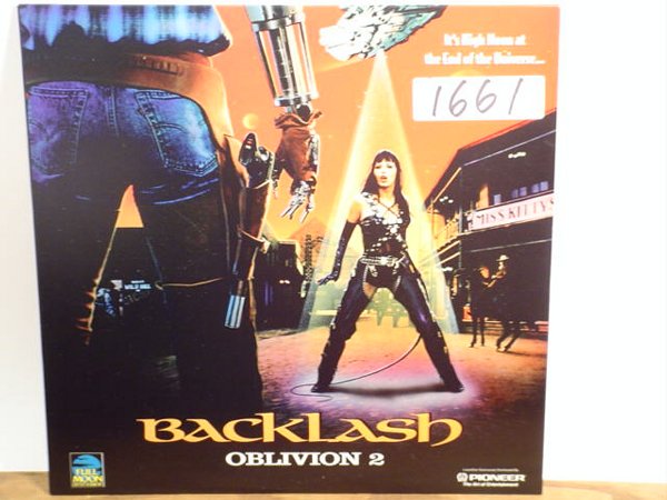 Laserdisc: Backlash - Oblivion 2