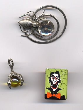 Lot of occult themed jewelry