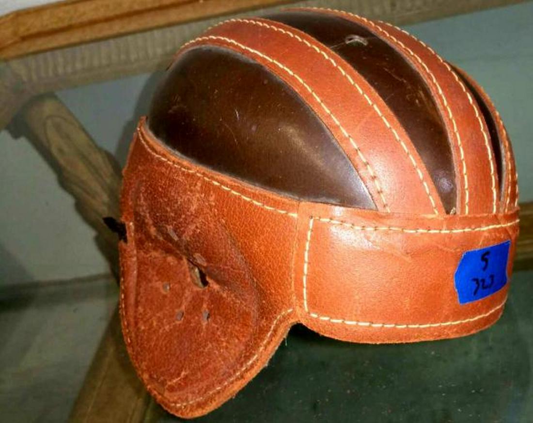Inter Collegiate 15H Genuine Leather Helmet by Peerless (1 of 4)