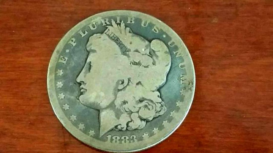 1883 S Morgan Dollar (1 of 3)