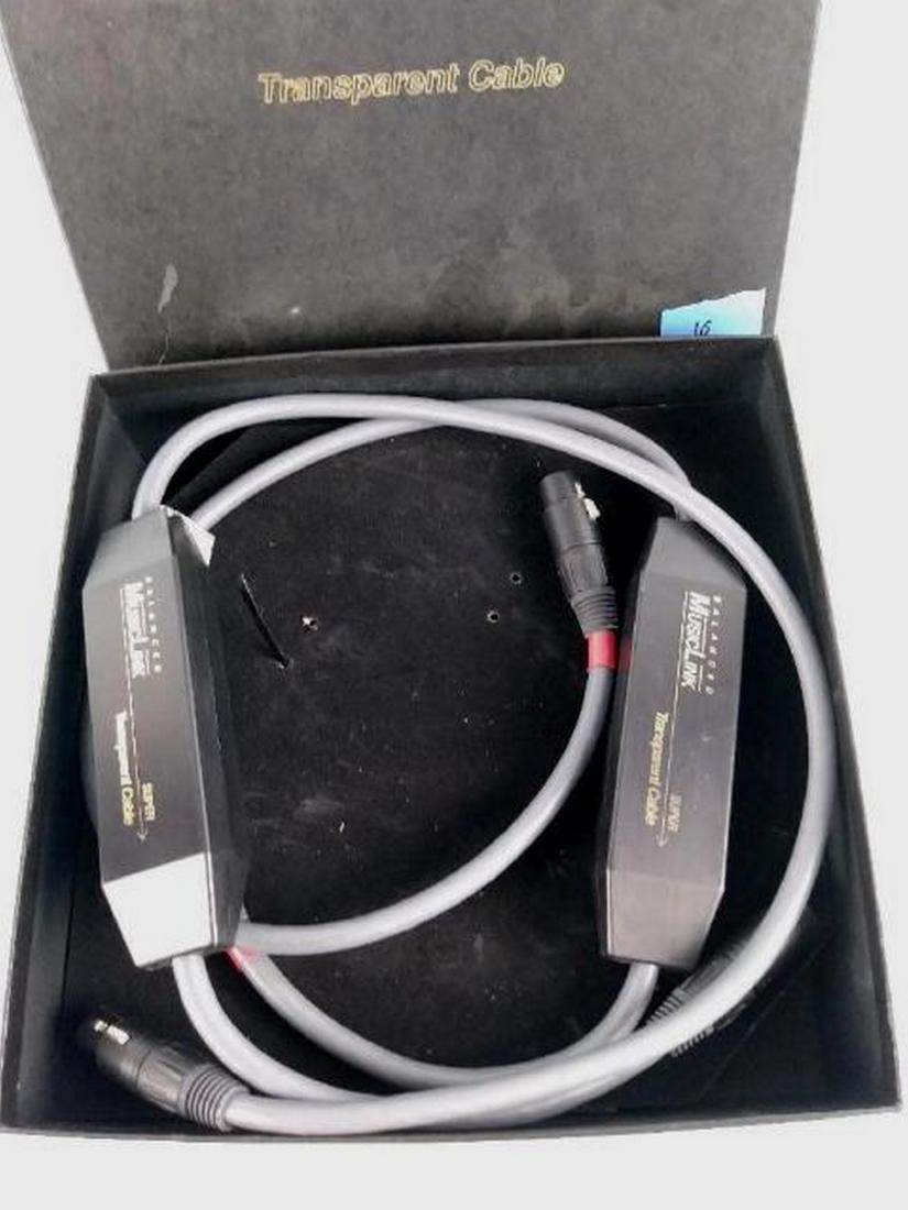 MUSIC LINK BALANCE TRANSPARENT CABLES PLUS, 1 METER, (1 of 4)