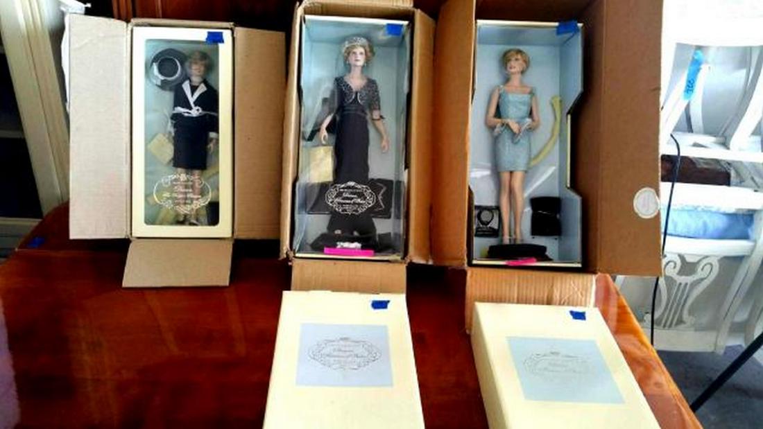 Franklin Mint, Diana, Princess of Wales, Lot of 3 (1 of 5)