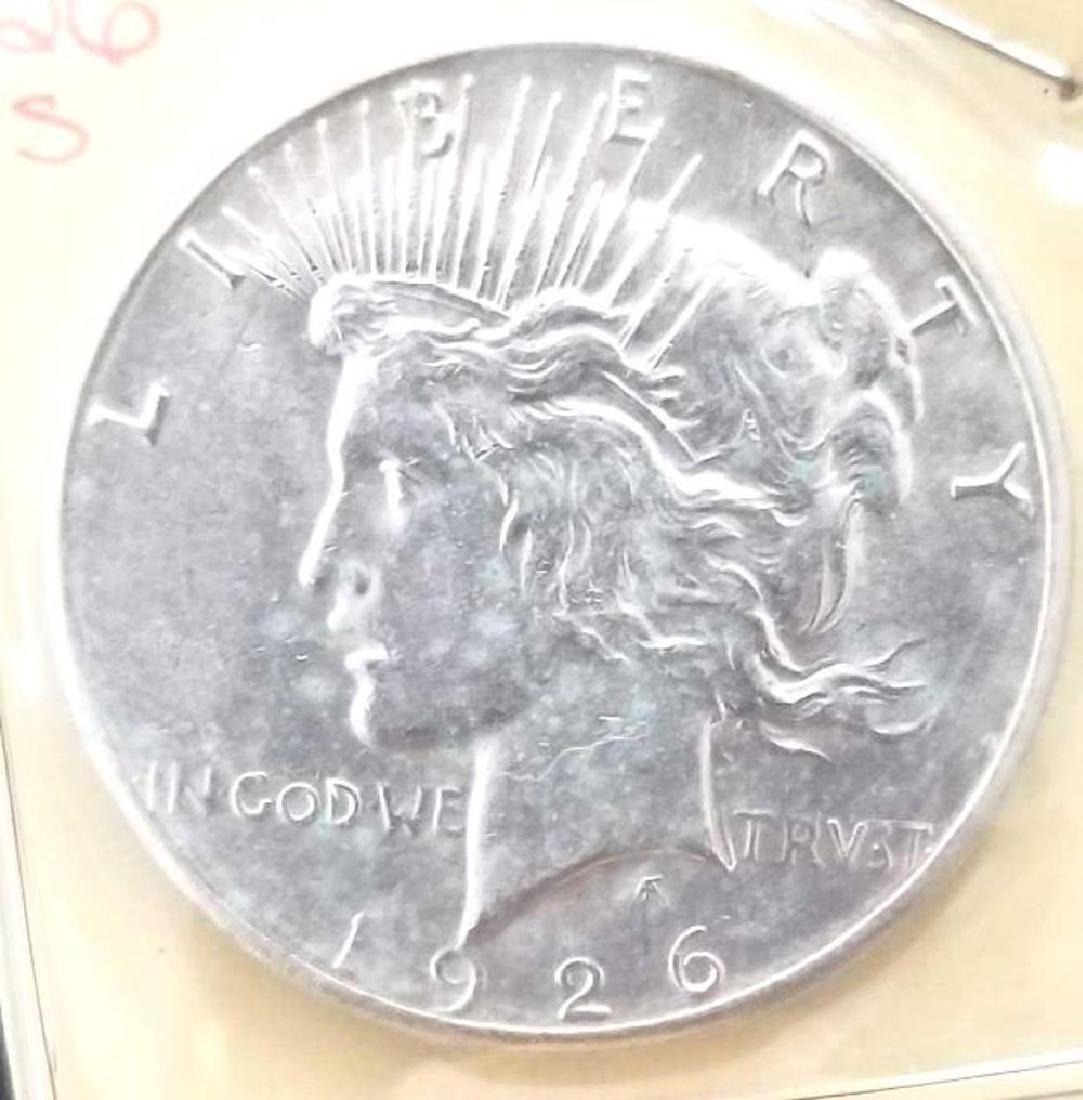 1926 S ONE DOLLAR 'PEACE DOLLAR" (1 of 4)