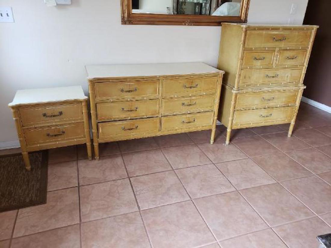 THREE-PIECE BEDROOM SET (no bed) OF DESIRABLE HENRY (1 of 20)