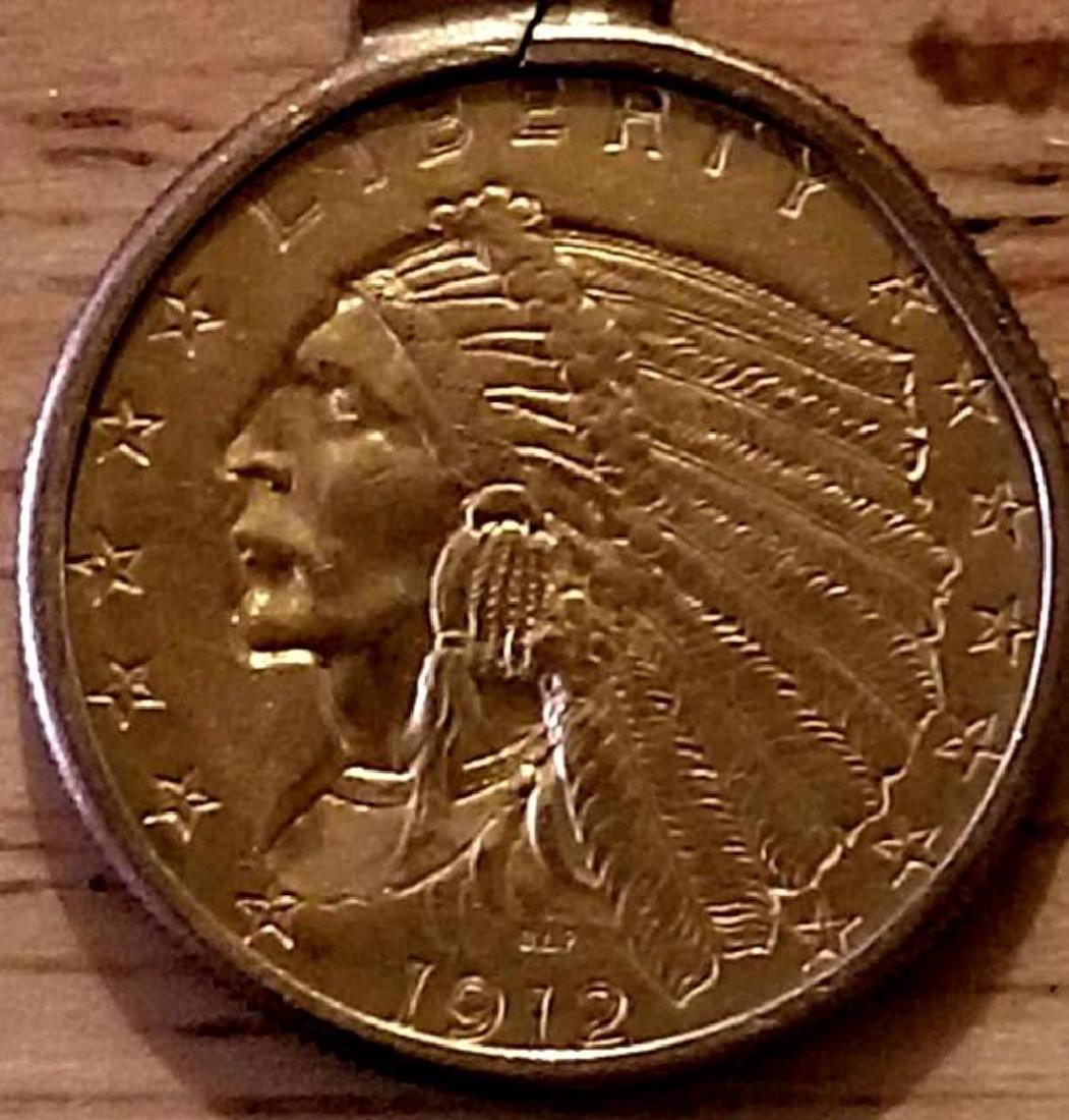 1912 Quarter Eagle Gold Coin (1 of 3)