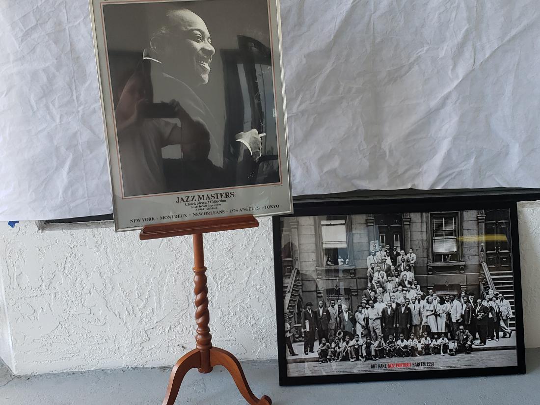 ART KANE JAZZ PORTRAIT & COUNT BASIE JAZZ MASTERS: Jazz Masters Collectible art, lovely group.