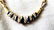 DIAMOND & SAPPHIRE FANCY LINK 14k YELLOW GOLD NECKLACE