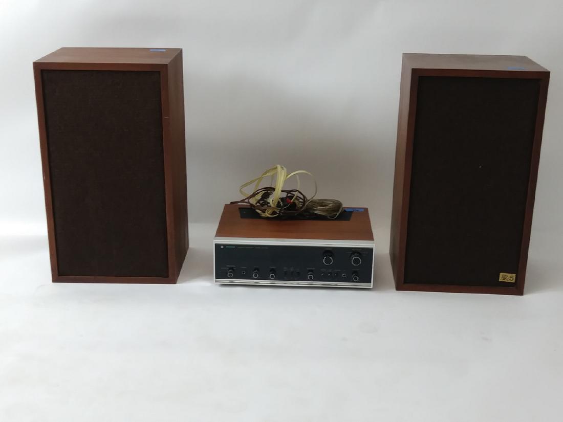 TWO AR5 SPEAKERS and PIONEER STEREO RECEIVER (1 of 20)