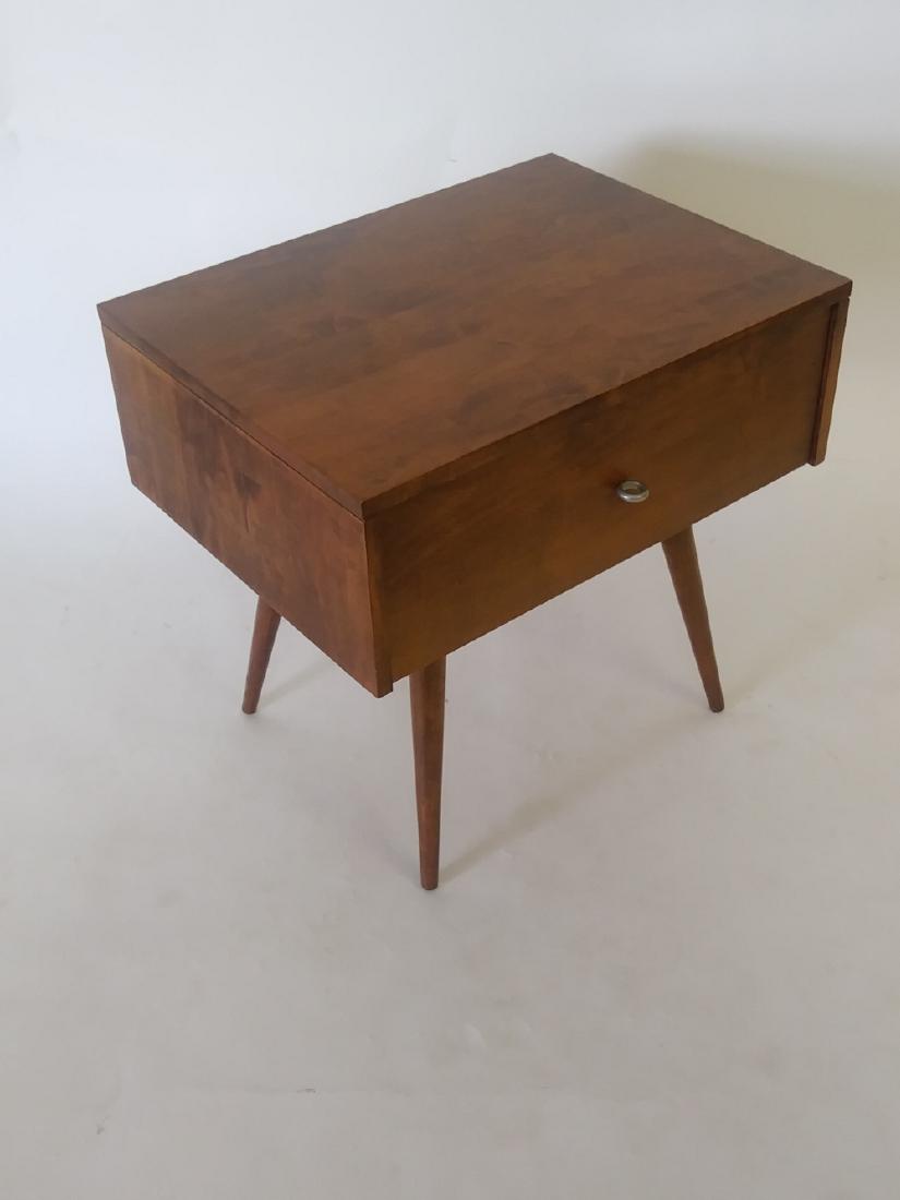 PAUL MC COBB BED SIDE TABLE or SIDE TABLE, ONE DRAWER, (1 of 8)