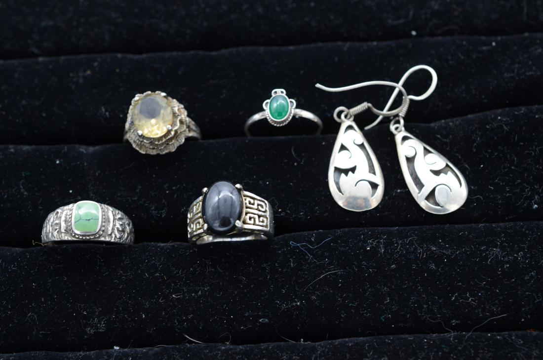 Vintage Sterling Silver Jewelry Lot (1 of 20)