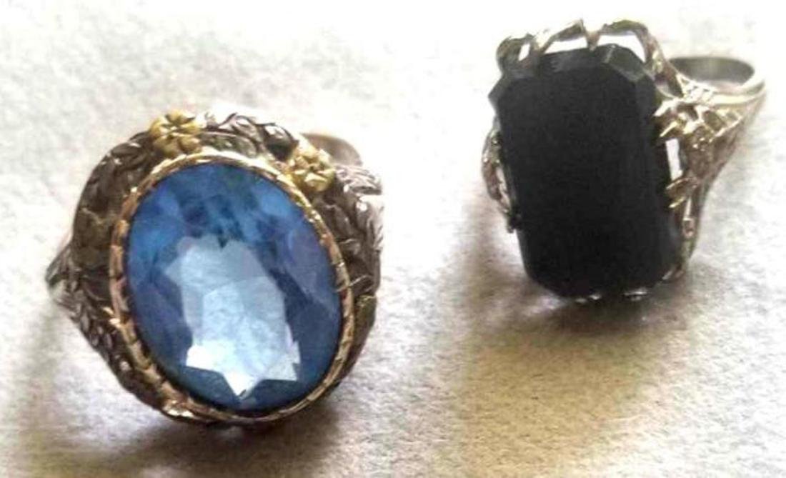 Vintage Art Deco Rings (1 of 6)