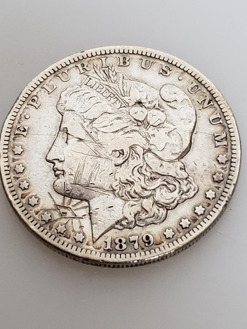 KEY DATE 1879-CC MORGAN SILVER DOLLAR (1 of 3)
