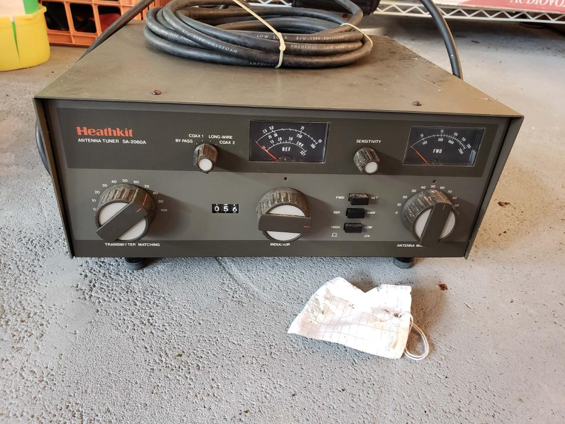 HEATH CO. - HEATHKIT ANTENNA TUNER SA-2060a (1 of 7)