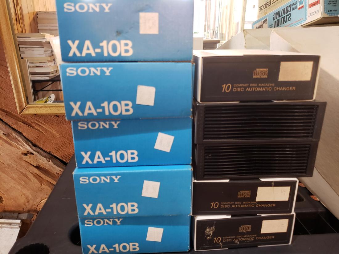 Sony Xa-10b Cd Compact Disc Magazine Changer Cartridge (1 of 3)