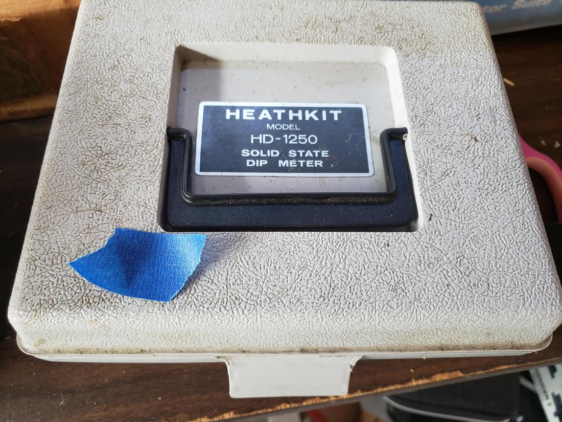 VINTAGE HEATHKIT MODEL HD-1250 SOLID STATE DIP METER (1 of 2)