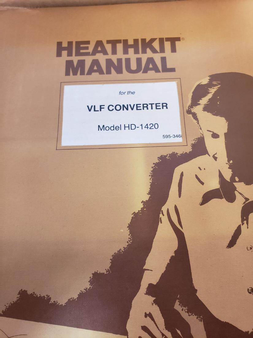 HEATHKIT VLF HAM RADIO BAND CONVERTOR HD-1420 NEW! (1 of 2)