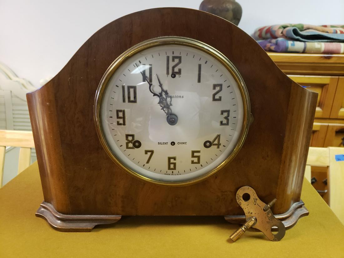 Sessions Silent Chime Mantel Clock (1 of 10)