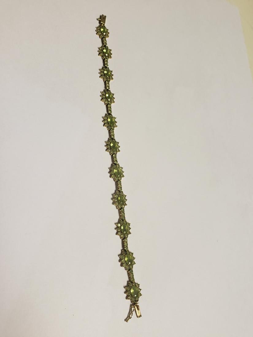 14k Peridot Bracelet (1 of 7)