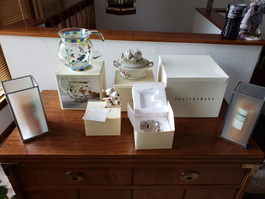 LENOX and POTTERY BARN COLLECTIBLES, Easter, Christmas (1 of 6)