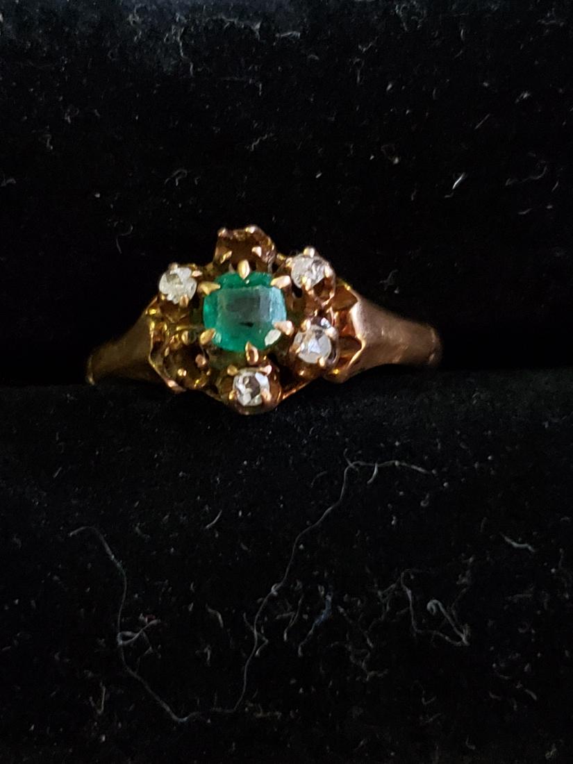 10k Vintage Yellow Gold Ring (1 of 6)