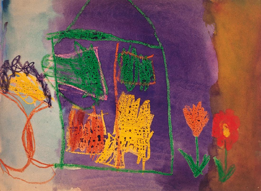 Mike Kelley: #12 (from We Communicate Only Through Our: Mike Kelley#12 (from We Communicate Only Through Our Shared Dismissal of the Pre-Linguistic) Published by Patrick Painter Editions 1995 Printer's proof aside from the edition of 5 Ektacolor photograph