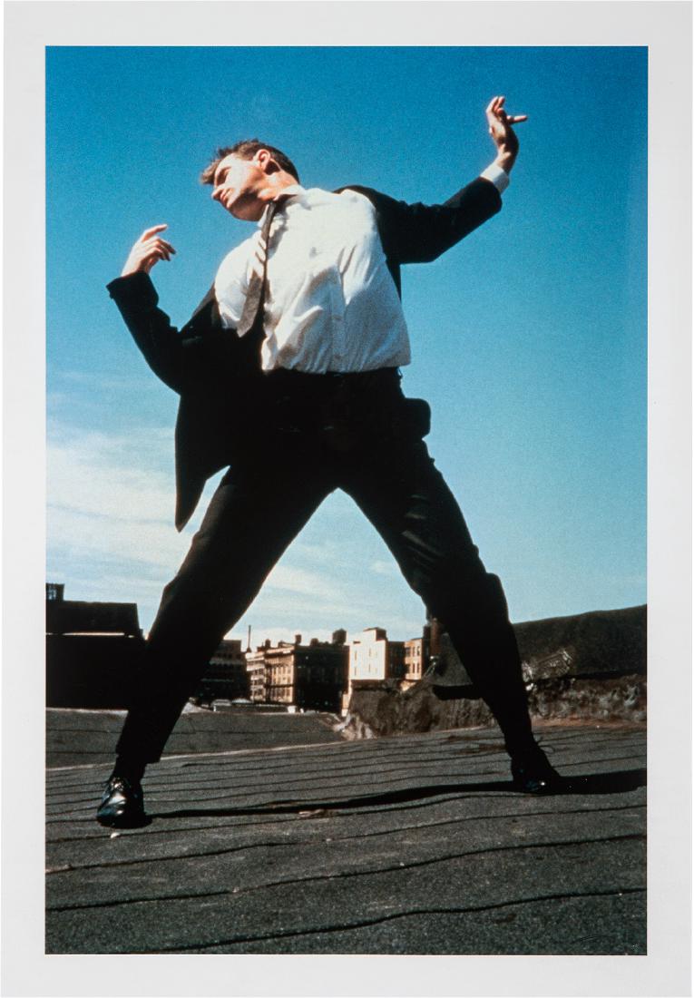 Robert Longo: Untitled (pl. 8 from Men in the Cities): Robert LongoUntitled (pl. 8 from Men in the Cities) Published by Adamson Editions, Washington, D.C. 2005 #4 of 15 Digital pigment print on Crane portfolio rag paper Image: 40" x 26"; Sheet: 43" x 30";