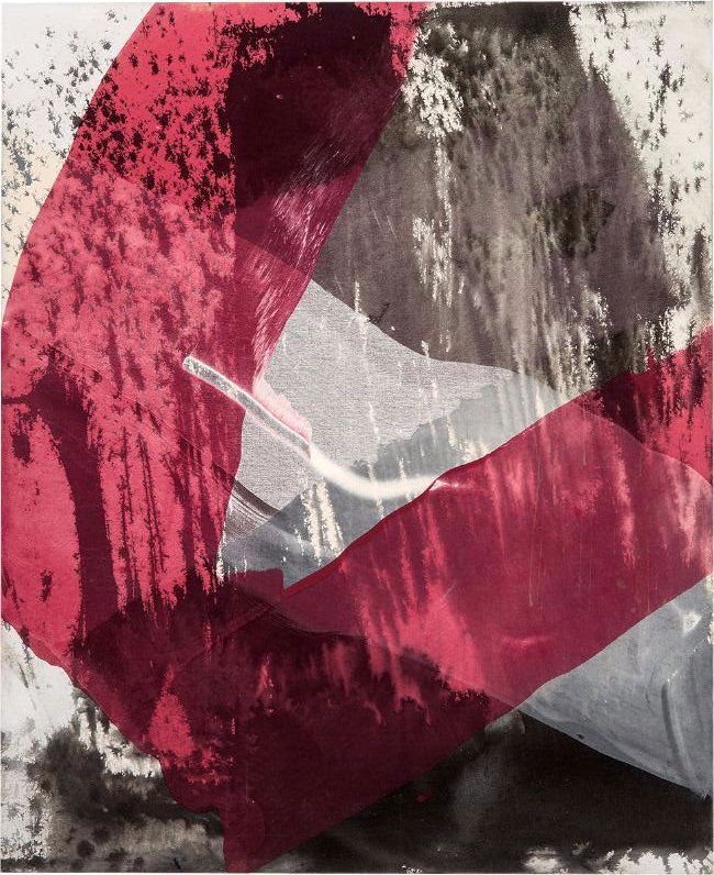 Ed Moses: OH: Ed MosesOH 1999 Acrylic on canvas Canvas: 66" x 54" LAMA would like to thank the artist for his assistance in cataloguing this work Signed verso; retains LA Louver Gallery label verso Provenance: Priv