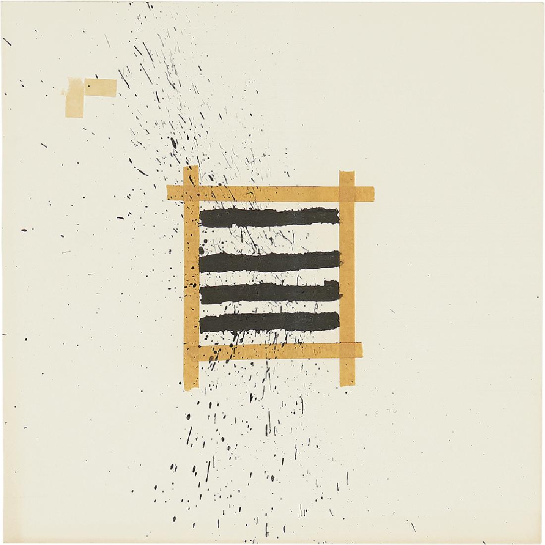 Ed Moses: Untitled: Ed Moses Untitled 1976 Together with copy of invoice from Bobbie Greenfield Gallery dated June 27, 1996 LAMA would like to thank the Ed Moses Studio for their assistance in cataloguing this work Ink a