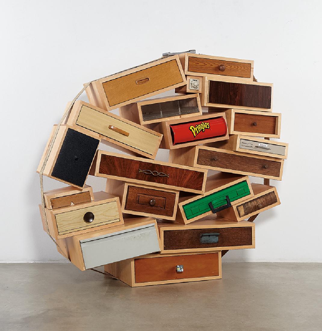 Tejo Remy: You Can't Lay Down Your Memory: Tejo Remy You Can't Lay Down Your Memory Designed 1991 #88 of 200 Droog Design #88 of 200 Droog Design Signed with stamped edition and manufacturer's mark to the back of one drawer case; stamped editi