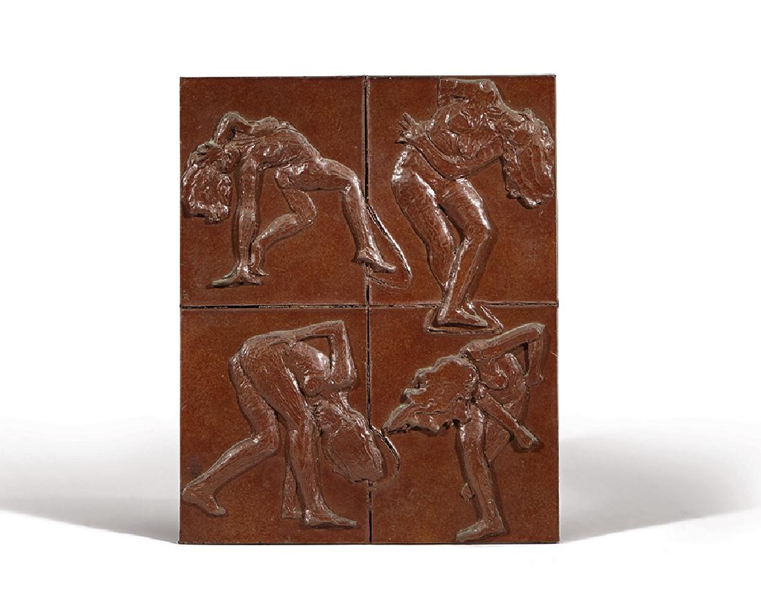 Robert Graham: Untitled (L): Robert Graham Untitled (L) 2003 #1 of 10 LAMA would like to thank the Robert Graham Studio for their assistance in cataloguing this work Patinated bronze #1 of 10 Signed, dated, and inscribed "For/Dan