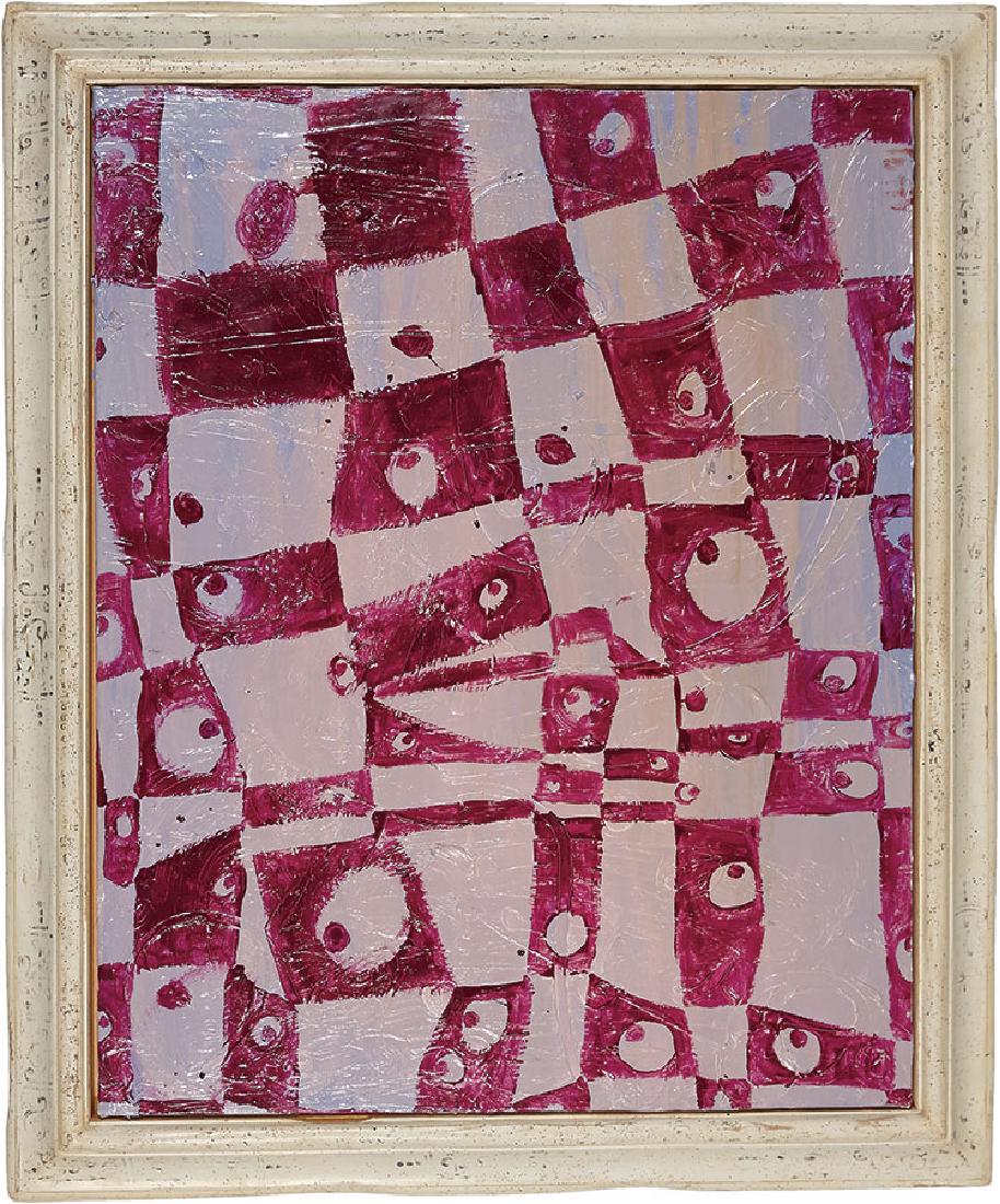 Anton Henning: Playday: Anton Henning Playday C. 1991 Oil on canvas Canvas: 40" x 32"; Frame: 47.25" x 39" Provenance: Vrej Baghoomian Gallery, New York, New York; Private Collection, United States (acquired directly from th