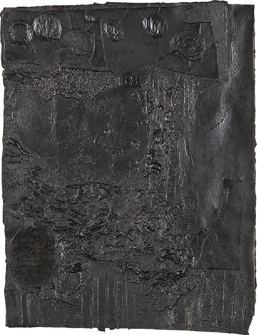 Jack Stuck: Untitled: Jack Stuck Untitled C. 1960 Mixed-media on paper Sheet: 14" x 11"; Frame: 18.25" x 15.25"