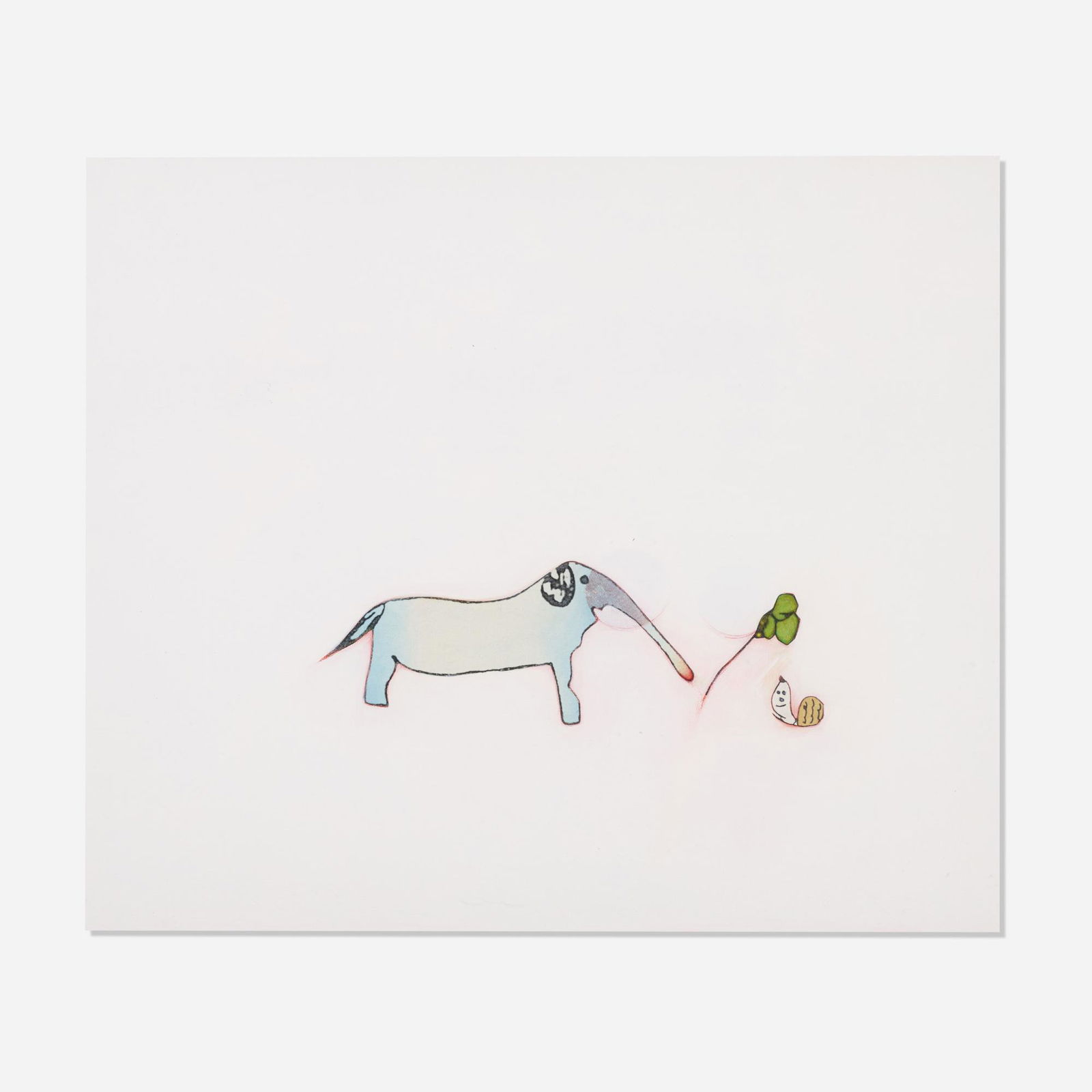 Japanese Artist, BT, Gift (Red Nose Elephant) (1 of 3)