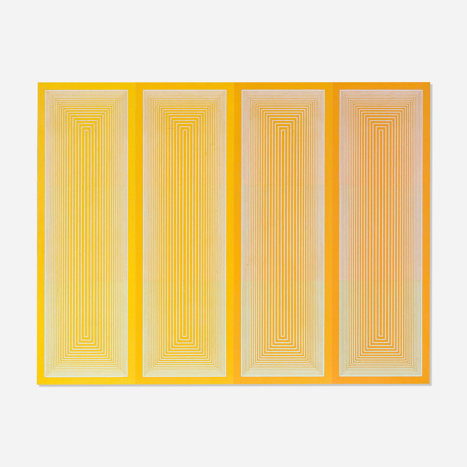 Richard Anuszkiewicz, Yellow Glazed (1 of 3)