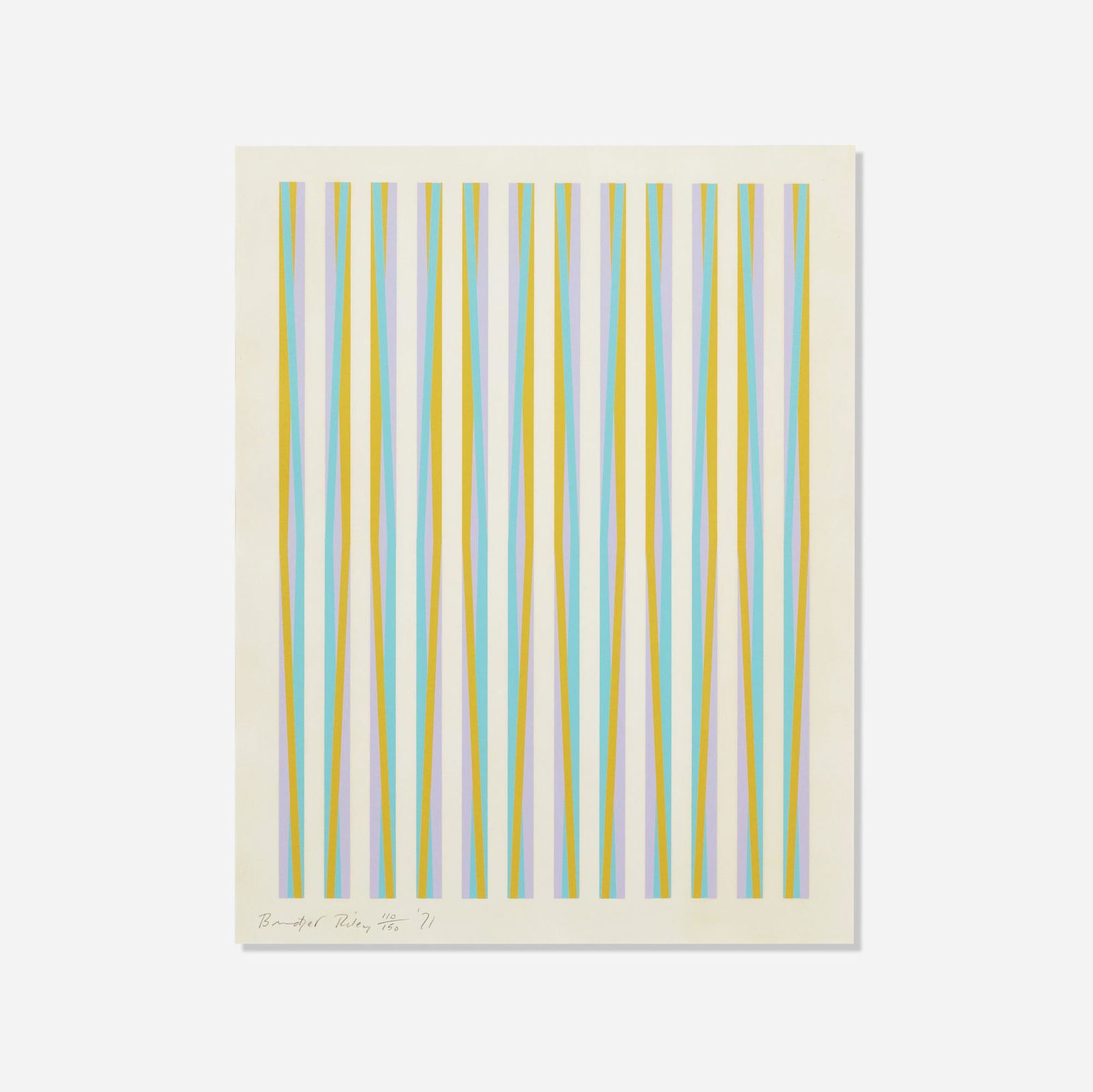 Bridget Riley, Print for Chicago 8 (1 of 3)