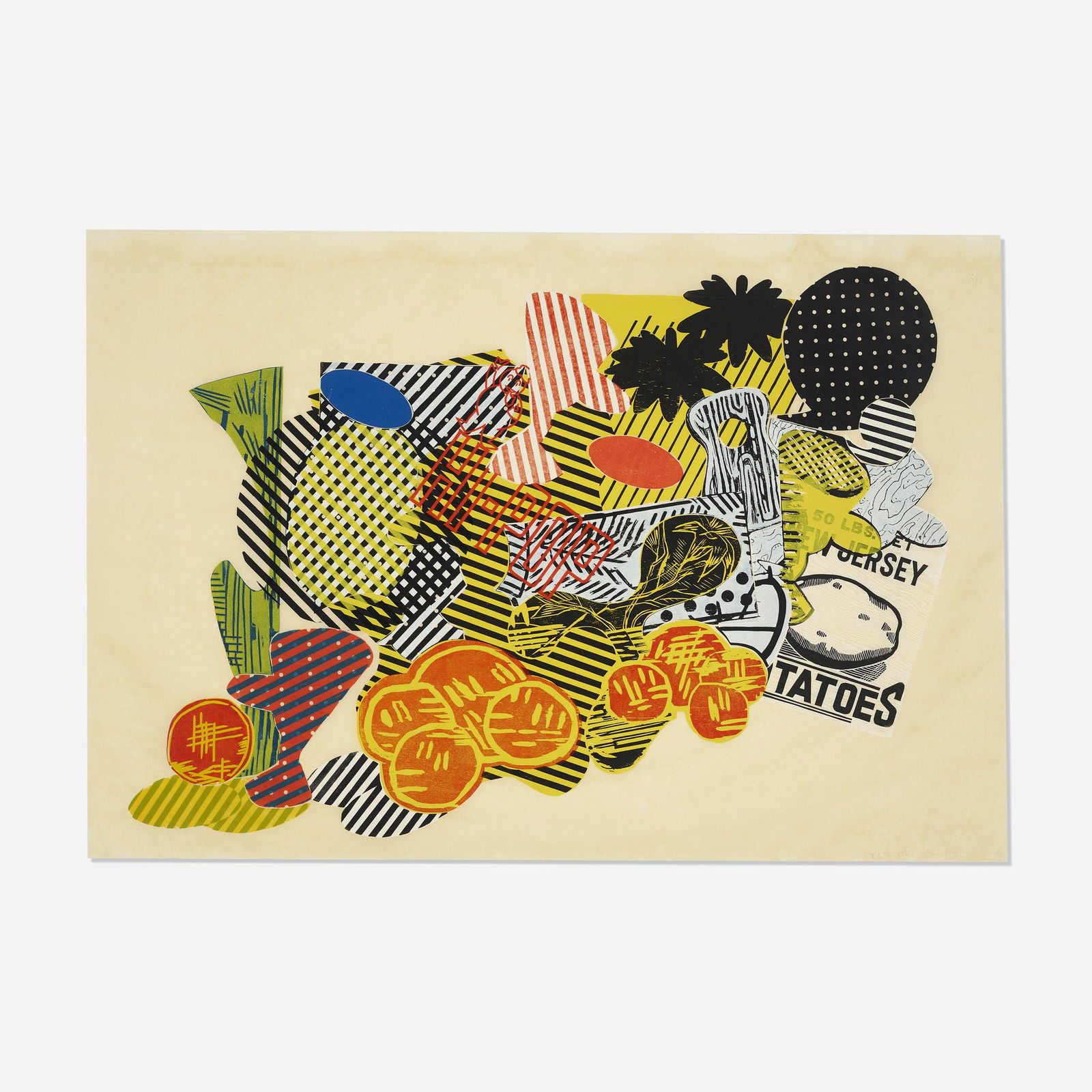 Judy Pfaff, Six of One - Tatoes (1 of 3)