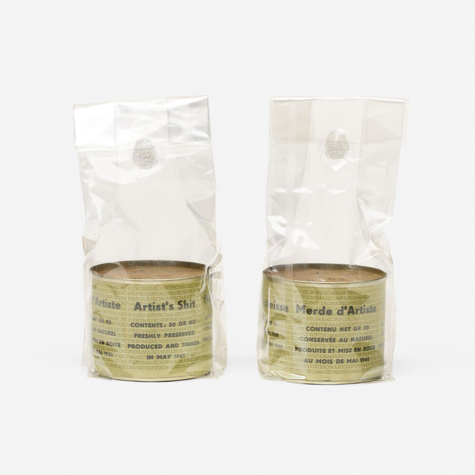 Piero Manzoni, Merda d'Artista (two works) (1 of 5)