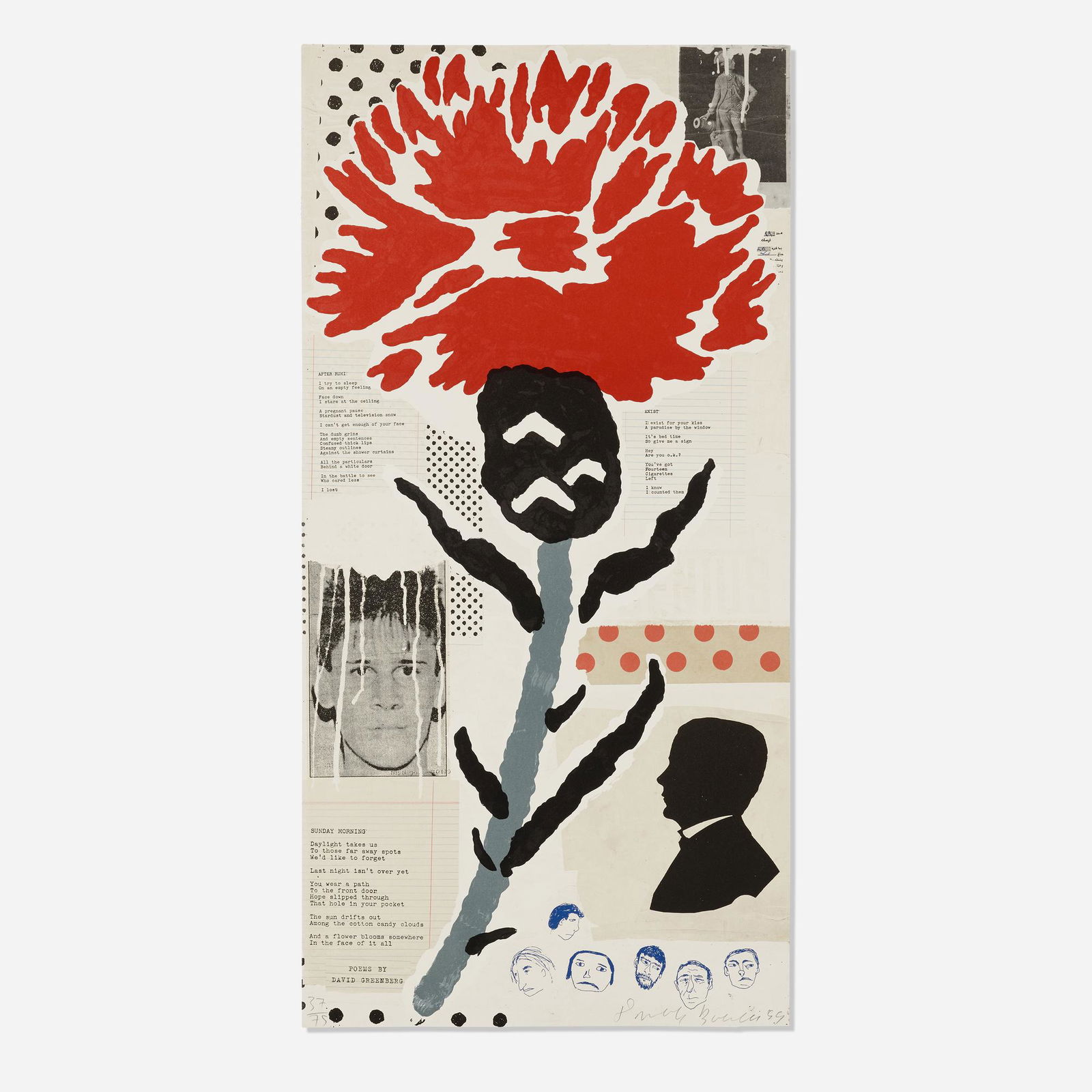 Donald Baechler, Thistle (1 of 2)