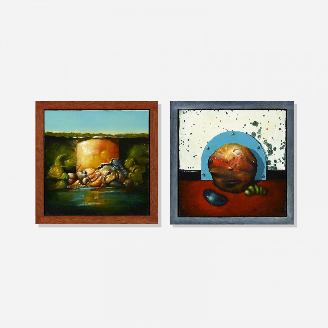 Robert Rasely, Goliath; Untitled (two works) (1 of 2)