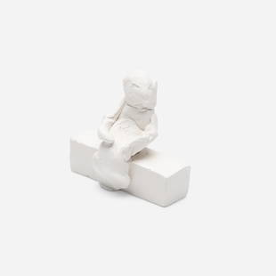 Tracey Emin, Me Me: Tracey Emin Me Me 2014plaster 2.75 h &times; 3.125 w &times; .875 d in (7 &times; 8 &times; 2 cm) Signed, titled, dated and numbered to backside 'Me Me Tracey Emin 71/100 2014'. This work is n