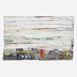 Robert Baribeau, Untitled (000470): Robert Baribeau Untitled (000470) 2003oil and mixed media on paper mounted to panel 57.25 h × 91.75 w in (145 × 233 cm) Provenance: Acquired directly from the arti