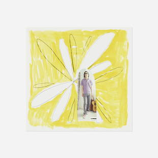 Richard Hawkins, Dragonfly 1: Richard Hawkins Dragonfly 1 2009 oil and pencil on paper 15.375 h × 16.125 w in (39 × 41 cm) Signed and dated to verso 'Hawkins 09'. Provenance: Greene Naftali, New York | Private