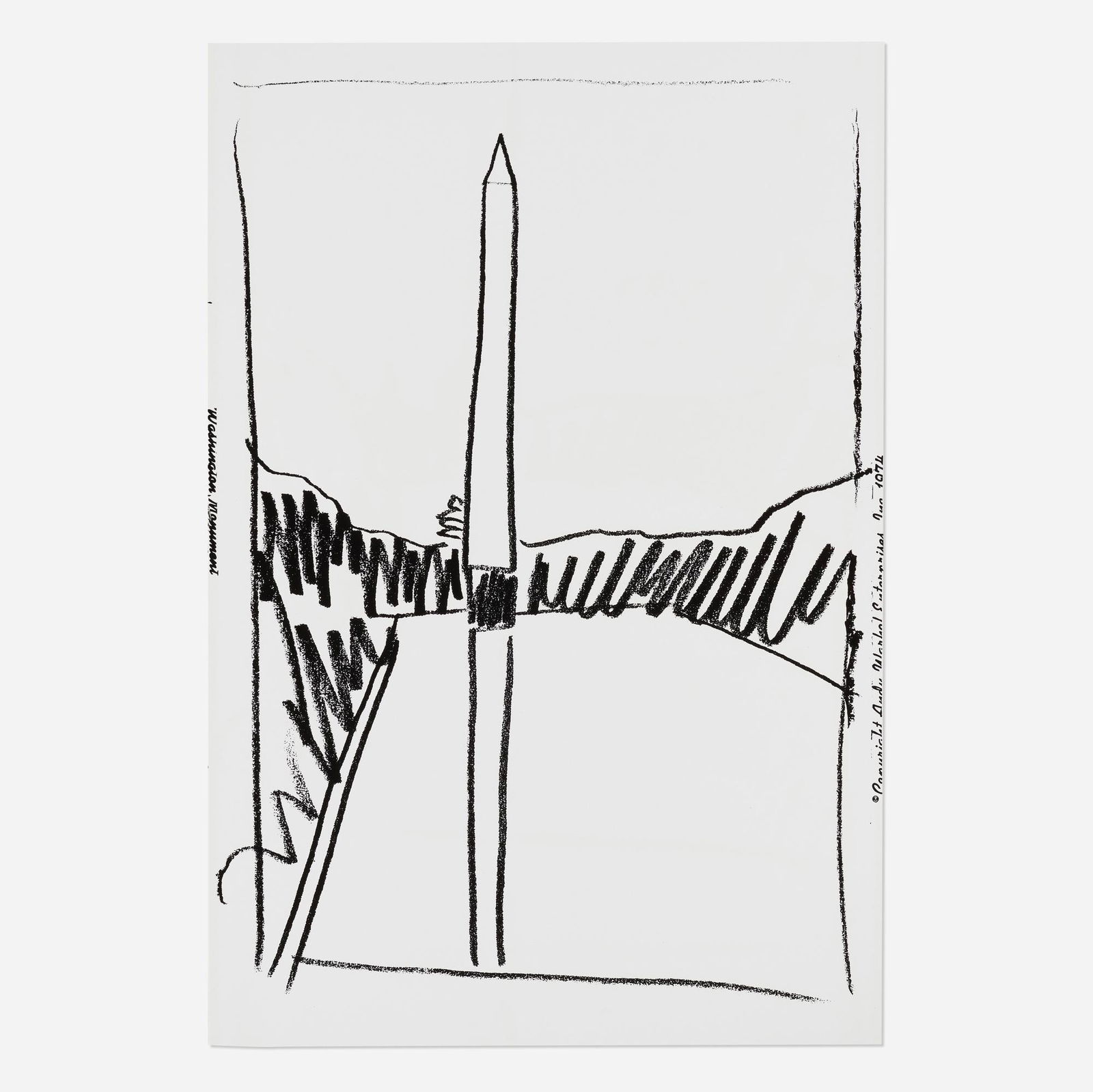 Andy Warhol, Washington Monument (1 of 3)