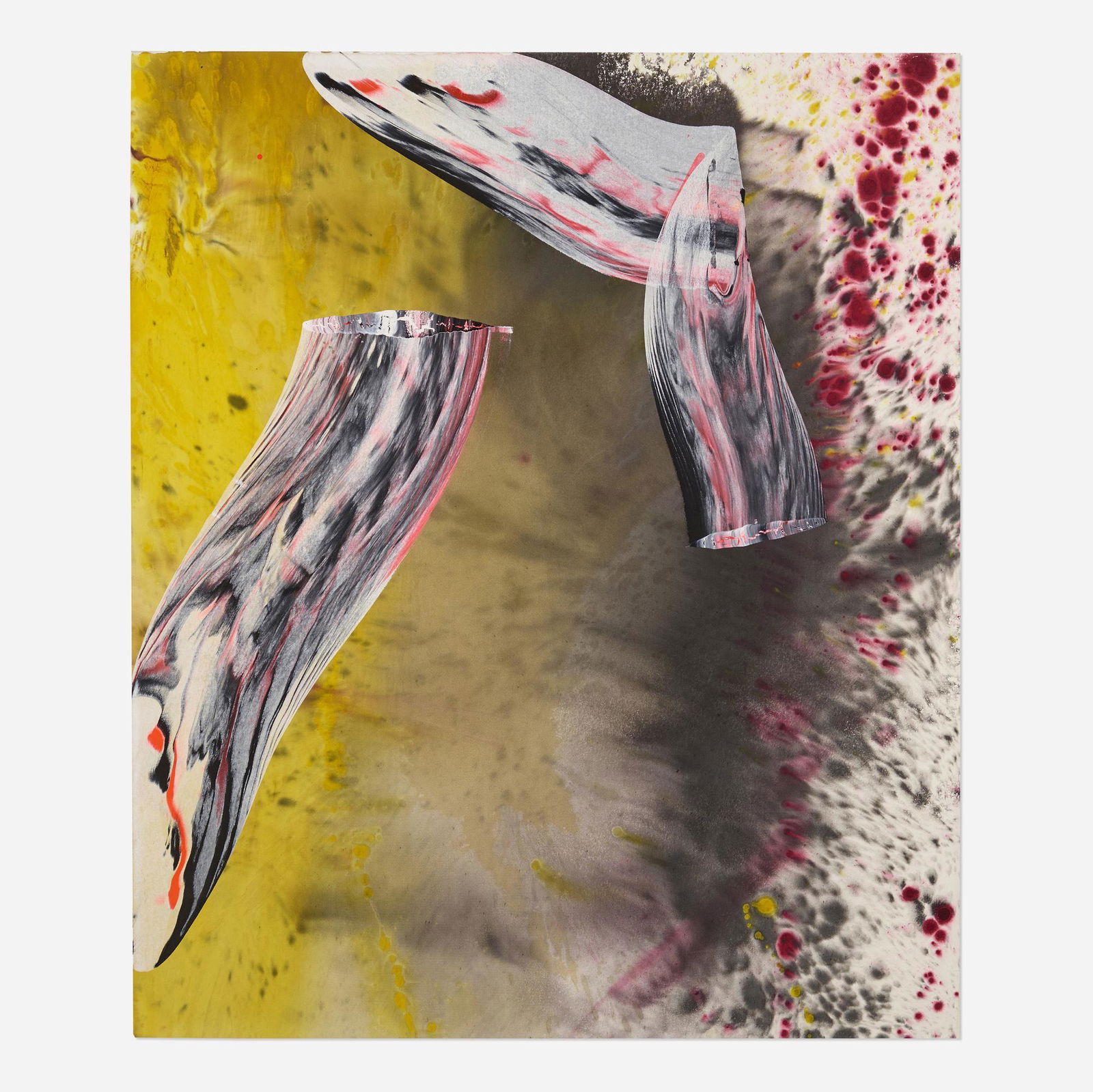 Ed Moses, Vision Catcher #4 (Spec Spac #1): Ed Moses Vision Catcher #4 (Spec Spac #1) 1998acrylic on canvas 78 h × 66 w in (198 × 168 cm) Signed, titled and dated to verso 'Spec Spac #1 Y Branco 98'. LAMA would like to thank