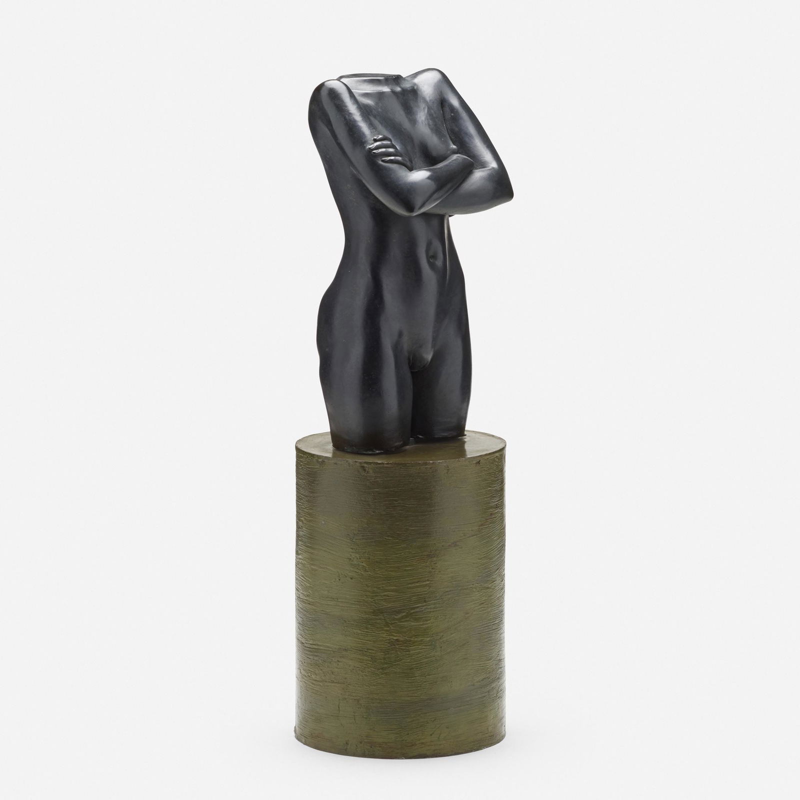 Robert Graham, Torso II: Robert Graham Torso II 1976-77bronze with patina 20.5 h × 6.625 dia in (52 × 17 cm) Signed and numbered along the base 'R. Graham 8/12 MCG'. This work is number 8 from the edition