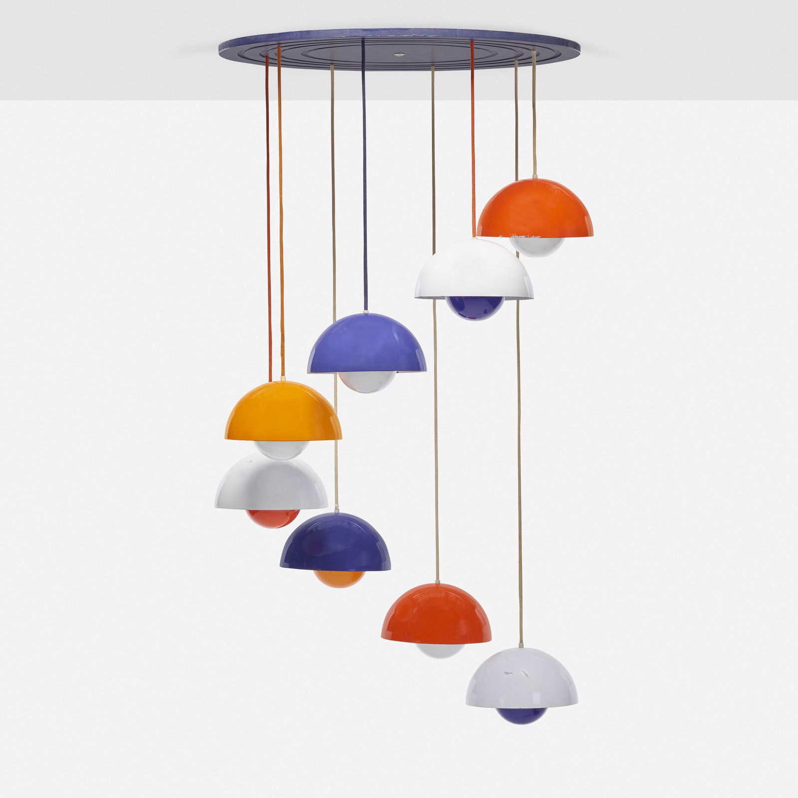 Verner Panton, Flowerpot chandelier (1 of 3)